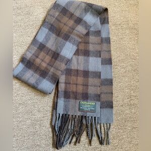 Official Outlander Fraser Tartan Wool Scarf
